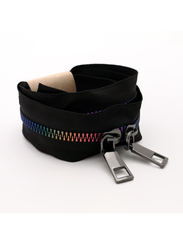 Laukkuvetoketju multicolor 1m + 2 lukkoa | Vetoketjut