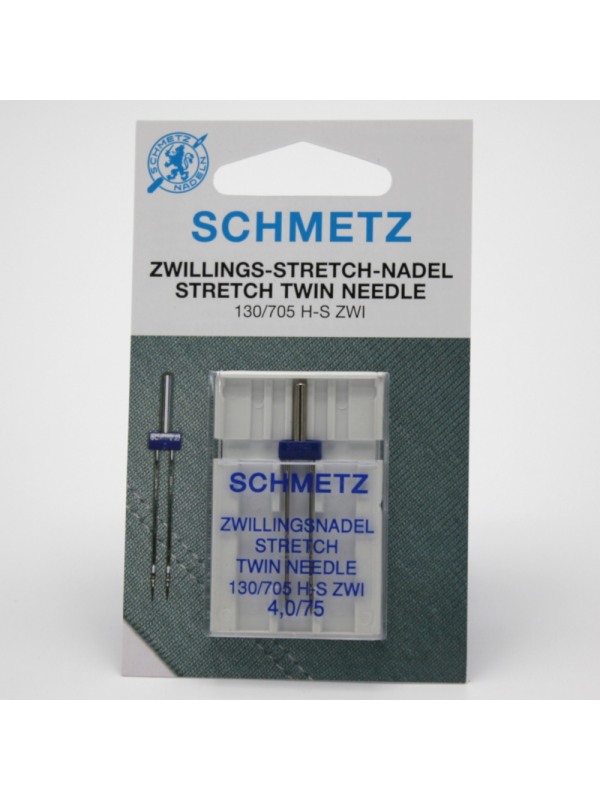 Schmetz kaksoisneula 75/4 | Ompelukoneen neulat