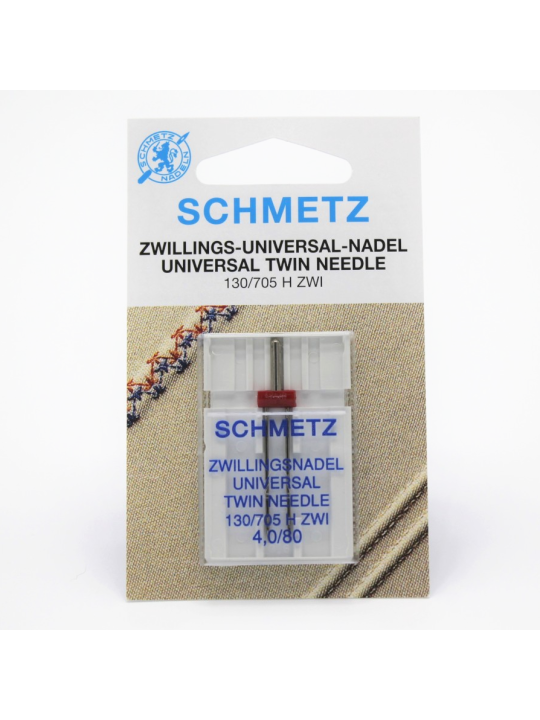 Schmetz kaksoisneula 80/4 | Ompelukoneen neulat