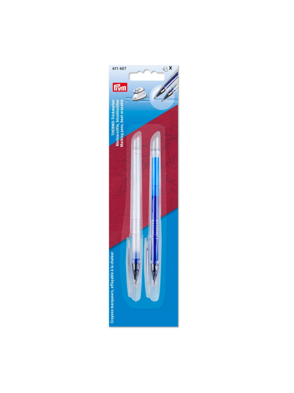 Lämmöllä haihtuva merkkauskynä 2 kpl | Kynät - tussit - siveltimet - kumit