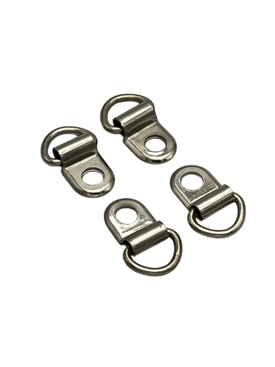 Ripustuslenkki niitattava 10 mm 4 kpl | Metallitarvikkeet
