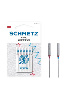 Schmetz kirjontaneulalajitelma 130/705 H-E, 5 kpl