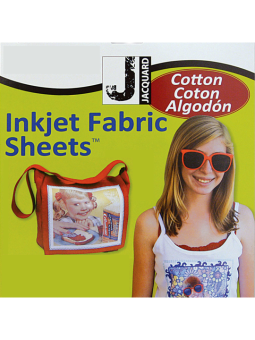 Inkjet puuvillakangasarkit A4 5 kpl – Jacquard